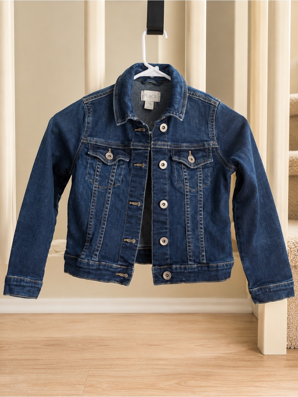 The Children's Place Blue Denim Jean Jacket for Kids